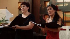 Nuria Orbea y Arantzu Bartolom&eacute;