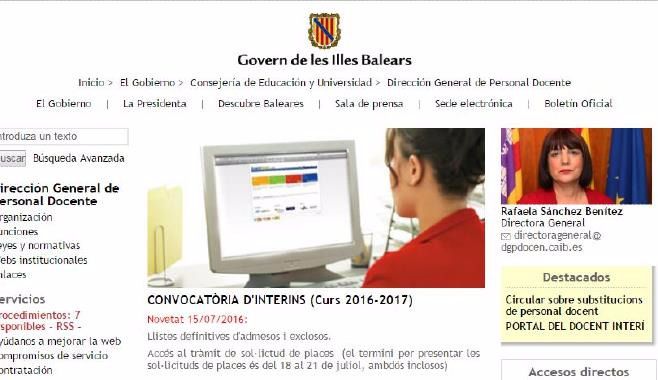 Convocatoria interinos