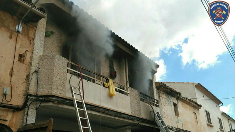 Imagen facilitada por los Bombers de Mallorca