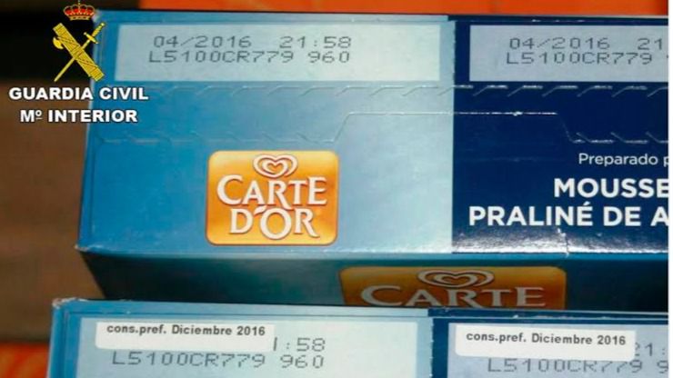 Ponían pegatinas con fechas falsas de caducidad encima de la real