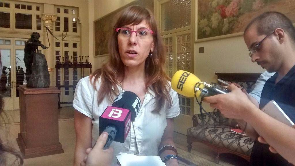 Laura Camargo es portavoz de Podem en el Parlament
