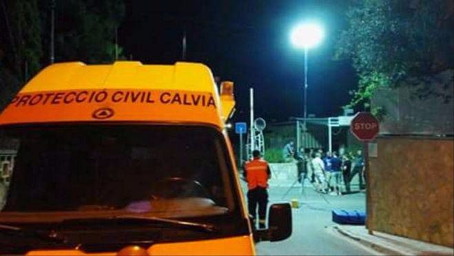 Lugar dónde se produjo el asesinato en la Costa de la Calma