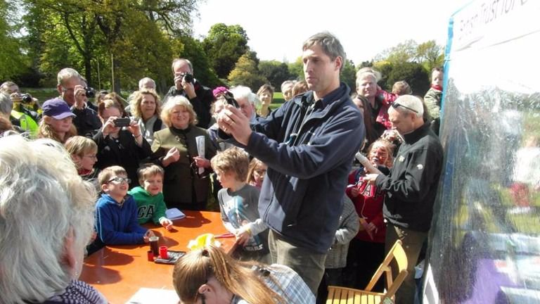 Feria internacional de aves en Inglaterra