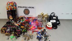 efectos intervenidos venta ambulante