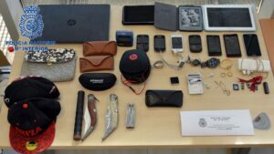 objetos recuperados robo