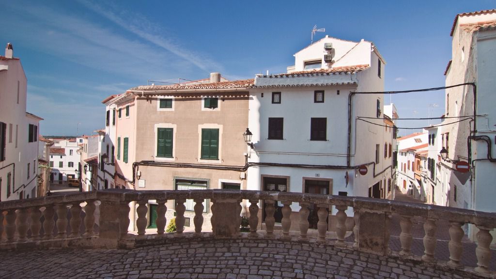 alaior casco antiguo pueblo