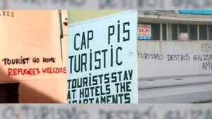 Mensajes en Palma, La Barceloneta y O Grove