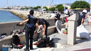 Imagen de la acci&oacute;n policial