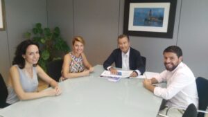 Marga Duran con Joan Gual de Torrella