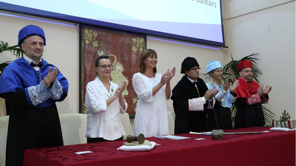 Acto de inauguración del año académico de la universidad