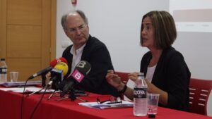 Toni Barcel&oacute; y Juana Lozano