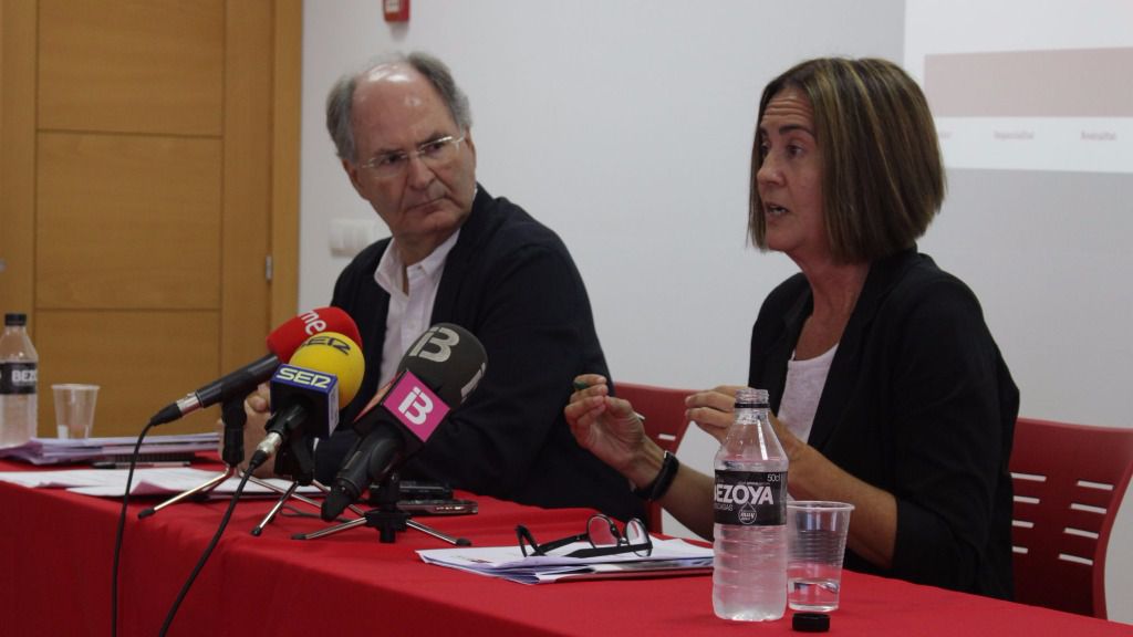 Toni Barceló y Juana Lozano