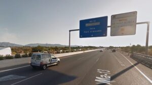 El veh&iacute;culo iba en direcci&oacute;n Palma