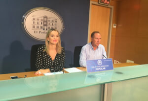 Prohens y Lafuente, durante la rueda de prensa