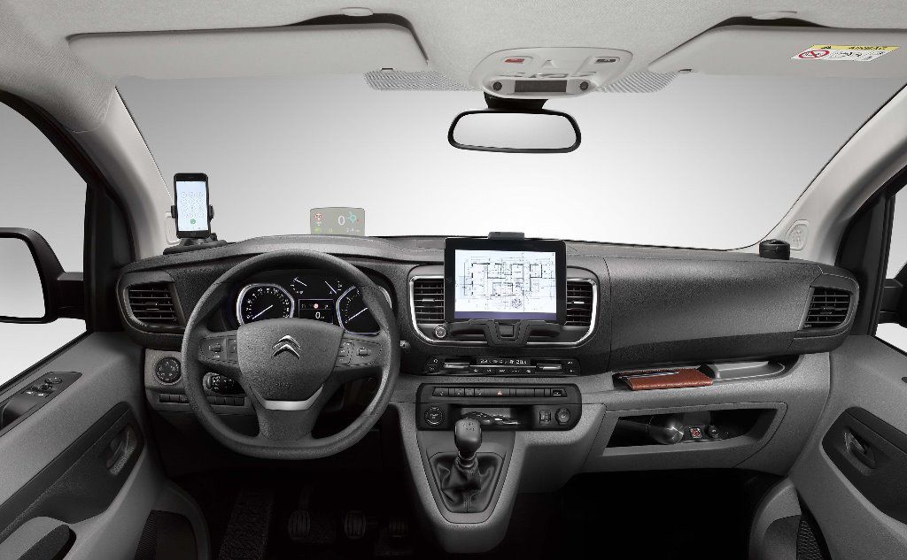 Interior nuevo Citroën Jumpy