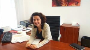 Fina Santiago es consellera y dirigente destacada de M&eacute;s per Mallorca