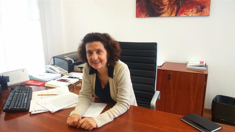 Fina Santiago es consellera y dirigente destacada de Més per Mallorca