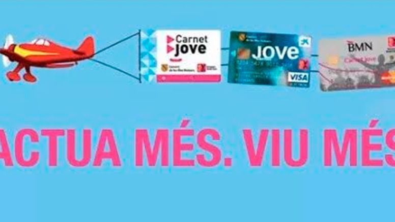 La polémica imagen en que la palabra Més aparece dos veces