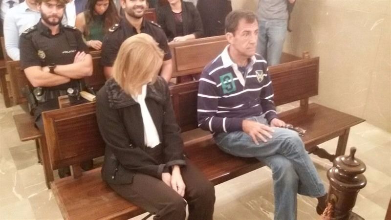 Banquillo de los acusados con Munar y Nadal