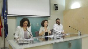 Cladera, Santiago y Vidal, tras el Consell de Govern