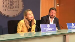 Los diputados Maga Prohens y Antoni Camps