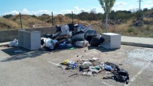 Uno de los dos vertidos detectados