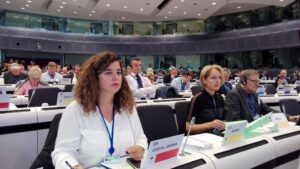 Pilar Costa en el plenario