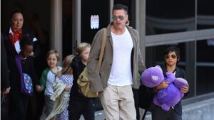 Brad Pitt ni&ntilde;os