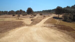 El Barranc de Xorrigo tapado por los escombros