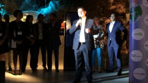 Ejecutivos internacionales de Expedia anoche en Palma