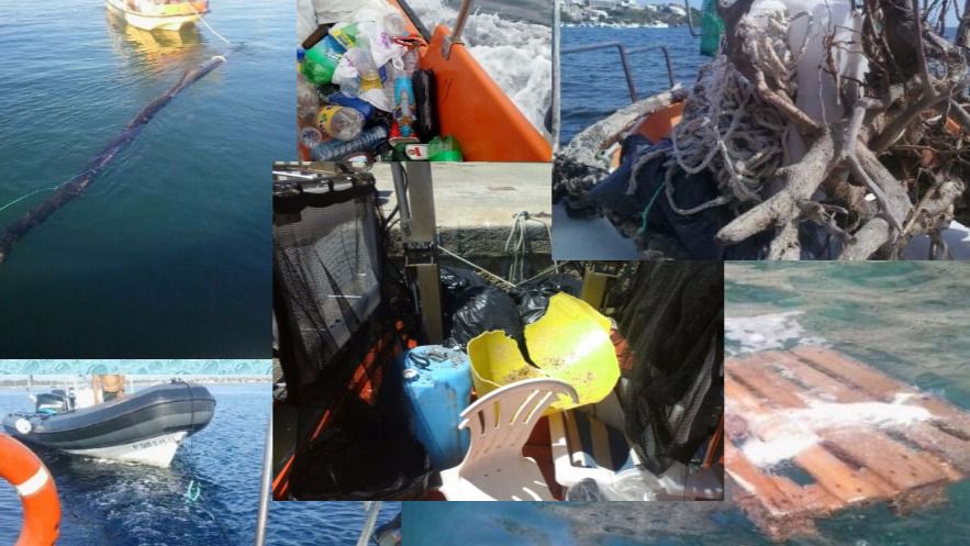 Resumen fotográfico de todo lo retirado del mar