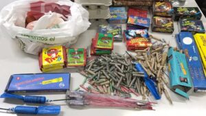 petardos requisados policia local