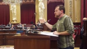 David Abril es el portavoz de M&eacute;s per Mallorca