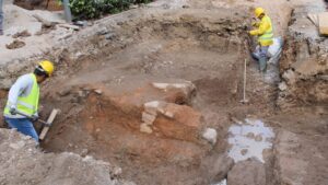 hallazgos arqueologicos obras plaza parque