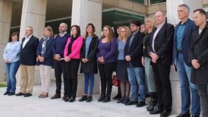 minuto silencio crimen machista