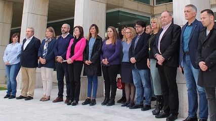 minuto silencio crimen machista