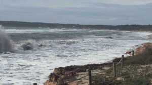 temporal viento olas