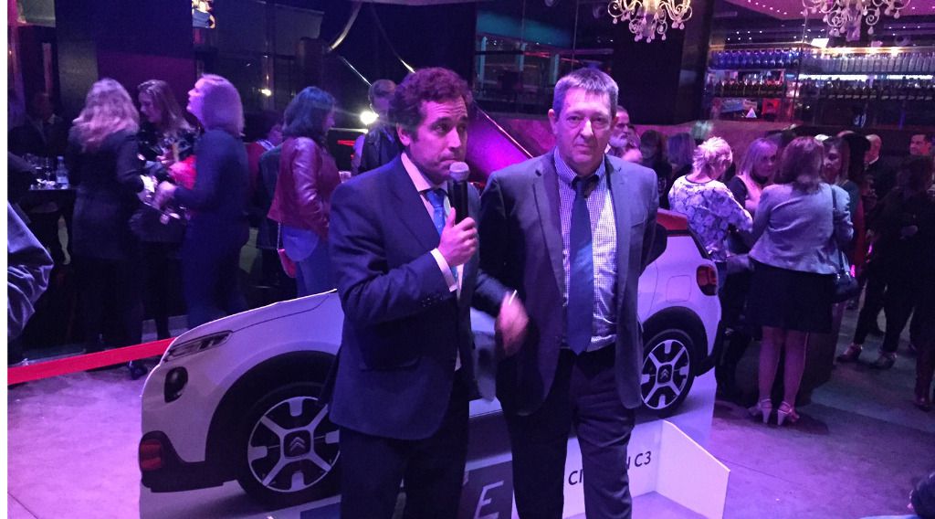 Luis Montes y Francsco Marí, gerente y jefe de ventas de Comercial Citroën.