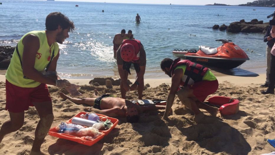 La temporada se cerró con un simulacro en Cala Major