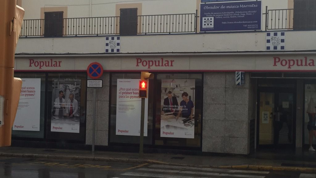 Oficina del Banco Popular en el Pont d'Inca