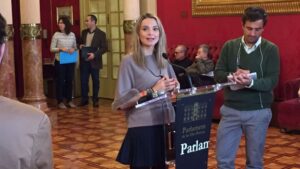 Marga Prohens, portavoz de los populares