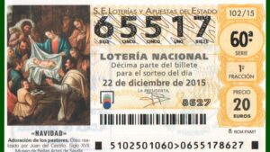 Loter&iacute;a de Navidad de 2015