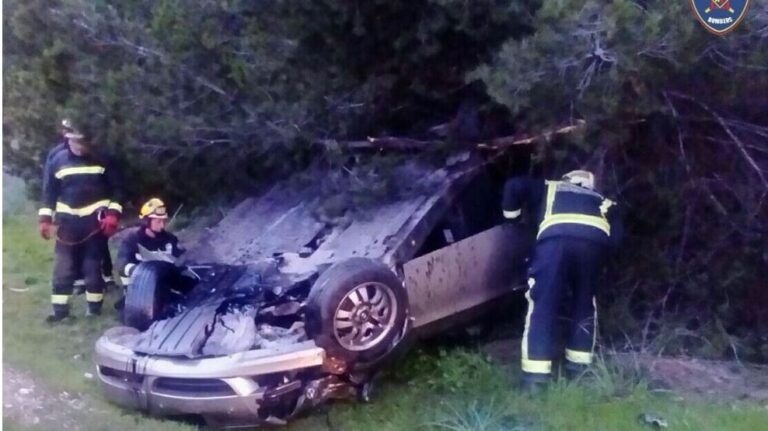 Así ha quedado el vehículo