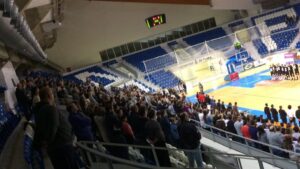 Minuto de silencio en el Palau