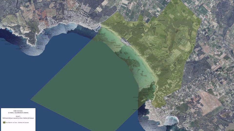 Área afectada por el Parc Natural