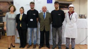 Imagen de los ganadores de las Olimpiadas de FP