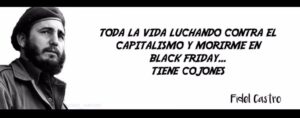 Fidel Castro Black Friday viral
