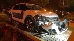 Miguel &Aacute;ngel Ariza accidente coche