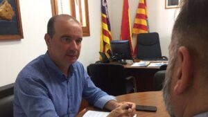 Jaume Ferrer es presidente de la pitiusa menor desde 2007.