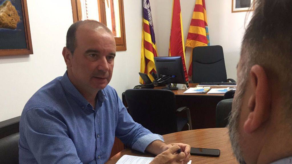 Jaume Ferrer es presidente de la pitiusa menor desde 2007.